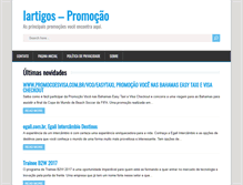 Tablet Screenshot of iartigos.com.br